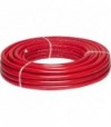 Tubo Multistrato Pe-Rt/Al/Pe-Rt Rivestito Rosso In Rotolo Cardinale Professional D.32 X Sp.3,00