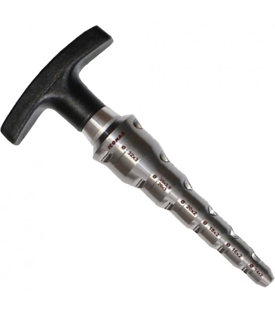 Sbavatore Calibratore In Alluminio Per Tubo Multistrato Multimisura