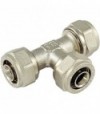 Tee A Compressione Per Tubo Multistrato Tiemme D.16X2,0 Mm