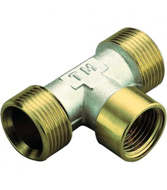 Tee Femmina A Compressione Waterblock Tiemme 1/2Xd.16 - G1/2 - 1/2Xd.16