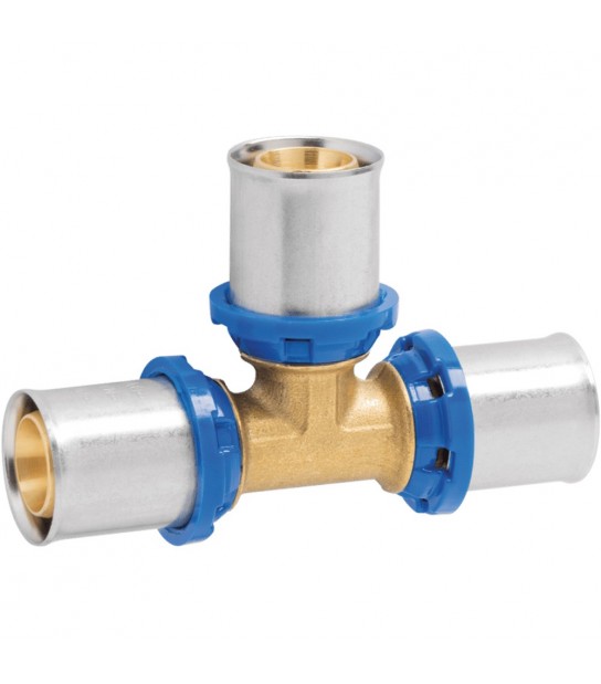 Tee A Pressare Per Tubo Multistrato Ape D.63 (4,5) X D.63 (4,5) X D.63 (4,5)