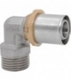Gomito Maschio A Pressare Per Tubo Multistrato Icma D.16 X 1/2