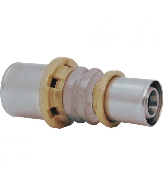 Raccordo Diritto Ridotto A Pressare Per Tubo Multistrato Icma D.32 X D.20