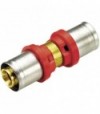 Raccordo Diritto Ridotto A Pressare Per Tubo Multistrato Tiemme D.32 X D.16