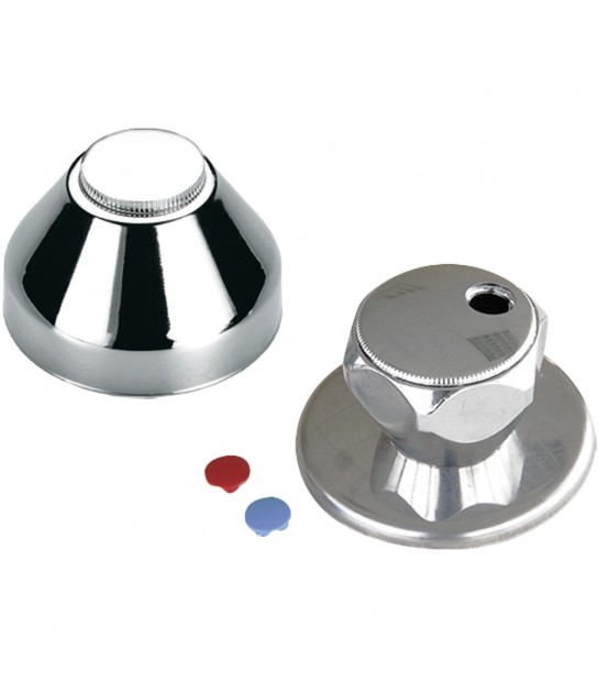 Set Per Valvola Incasso 07400 Tiemme Cappuccio Cromo