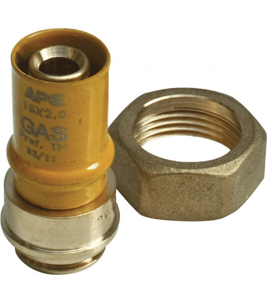 Raccordo Conico Con Girello Ape 16X3/4