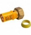 Raccordo Con Girello Per Gas Sede Piana Ape 26X1