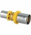 Raccordo Diritto Ridotto A Pressare Per Tubo Multistrato Acqua E Gas Tdm D.20 (2,0) X D.26 (3,0) Mm