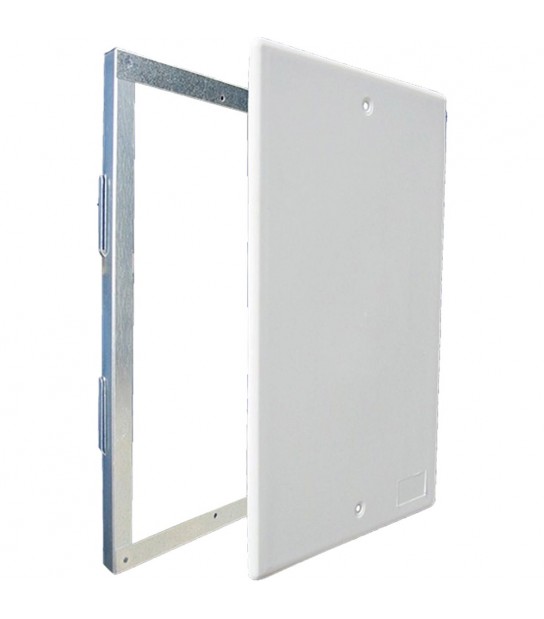 Sportello Copri Collettori Con Telaio In Acciaio Zincato 400 X 240 X 20 Mm