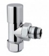 Valvola D'Arredo A Squadra High Style Cromo 3/8 - 24X19