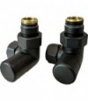 Detentore D'Arredo Ad Angolo Dx High Style Black Antracite 1/2 - 24X19