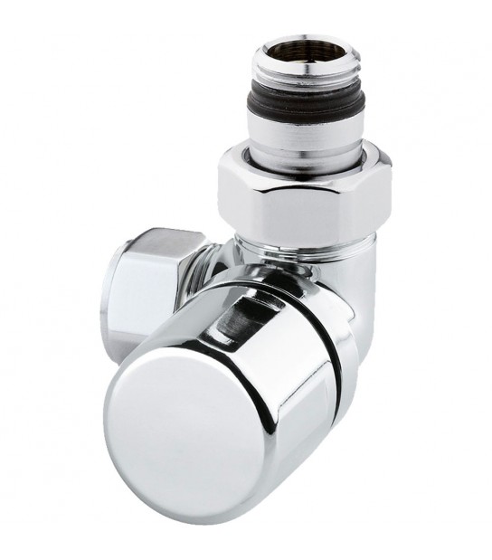 Valvola D'Arredo Ad Angolo Dx Termostatizzabile Cromo Arteclima 1/2 - 24X19