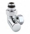 Detentore D'Arredo Ad Angolo Sx Cromo Arteclima 1/2 - 24X19