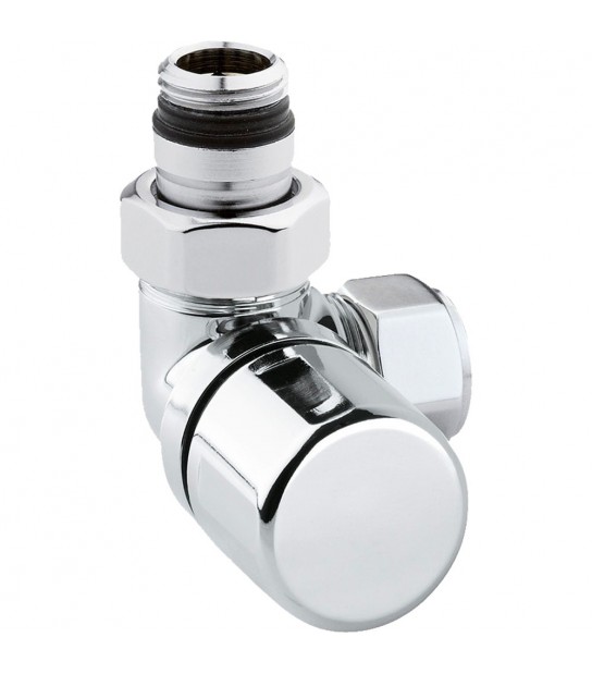 Valvola D'Arredo Ad Angolo Sx Termostatizzabile Cromo Arteclima 1/2 - 24X19