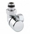 Valvola D'Arredo Ad Angolo Sx Termostatizzabile Cromo Arteclima 1/2 - 24X19