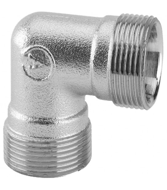 Raccordo Curvo Doppio Cromato Arteclima 24X19
