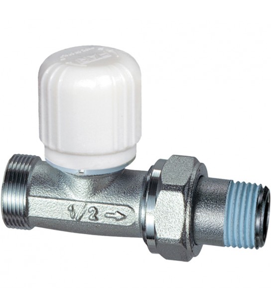 Valvola Diritta Termostatizzabile Per Tubo Rame, Plastica E Multistrato Far 1/2 - 24X19
