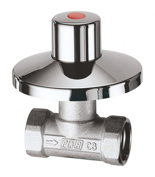 Rubinetto Ad Incasso Con Rosone In Ottone Far 1/2 F/F