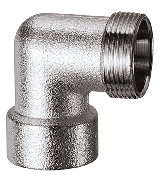 Gomito Femmina Per Tubo Rame, Plastica E Multistrato Cromato Far 1/2 - 24X19