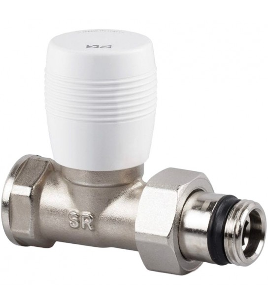 Valvola Diritta Attacco Per Tubo Ferro Serie Italia 1/2 - 1/2