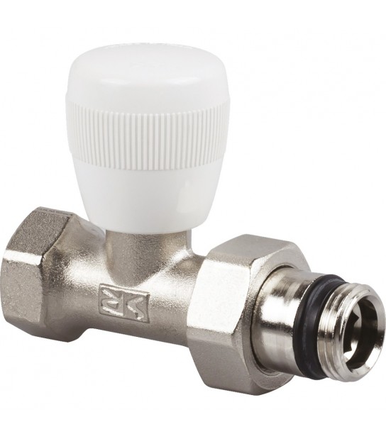 Valvola Diritta Attacco Per Tubo Ferro Serie Universal 3/8 - 3/8