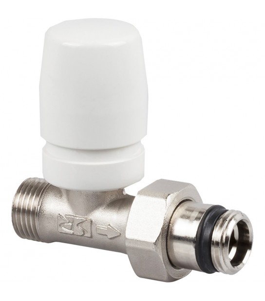 Valvola Diritta Termostatizzabile Attacco Per Tubo Rame E Multistrato Serie Universal 3/8 X 1/2