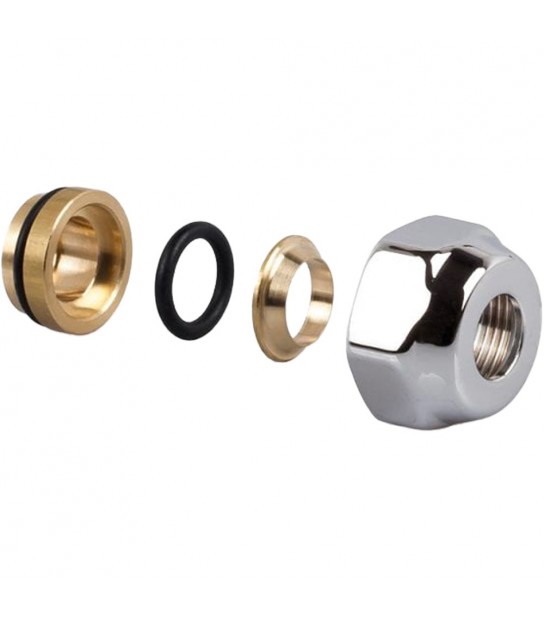 Raccordo Per Tubo Rame Serie Planet, Ovus E Tondera D.10 - 24X19