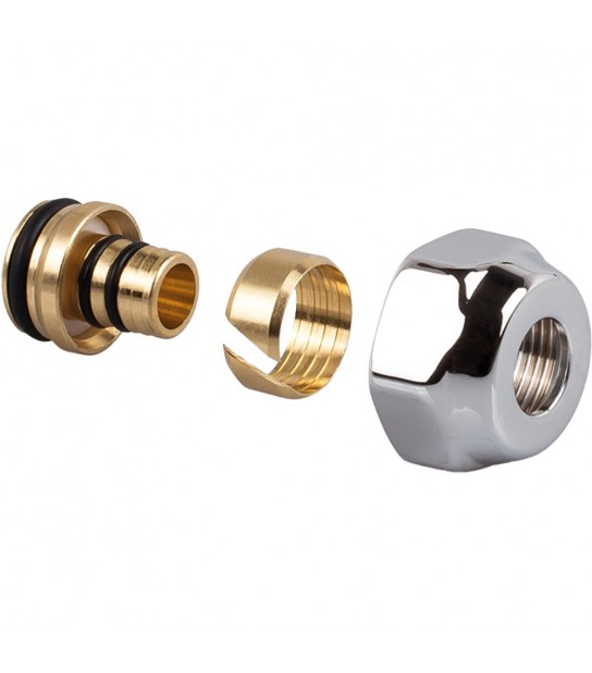 Raccordo Per Tubo Multistrato Serie Planet, Ovus E Tondera D.12/16 - 24X19