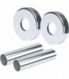 Kit Copritubo Tondo Cromo D.18 X L.70 Mm