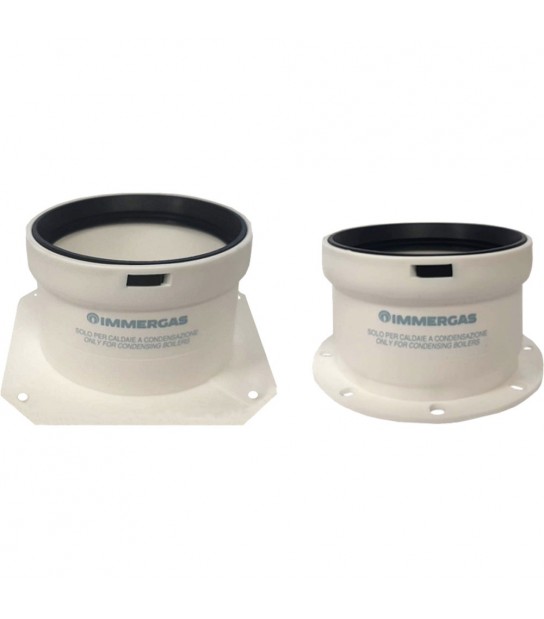 Kit Tronchetti Flangiati Per Caldaie Immergas D.80/80 Mm