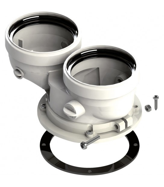 Sdoppiatore Per Caldaia A Condensazione Ferroli D.80/80 Mm