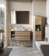 Legnobagno Express Cubik 07 101cm Rovere Riviera