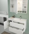 Legnobagno Express Line 03 DX 100cm Bianco Larix