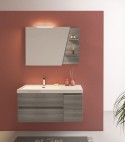 Legnobagno Express Line 04 100cm Eucalipto Grigio