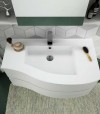 Legnobagno Express Flex 02 91cm Bianco Larix