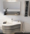Legnobagno Express Flex 05 91cm Eucalipto Grigio