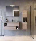 Legnobagno Express City 01 91cm Olmo Terra