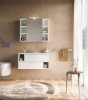 Legnobagno Express City 02 91cm Bianco Larix