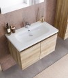 Legnobagno Express City 04 91cm Eucalipto Grigio