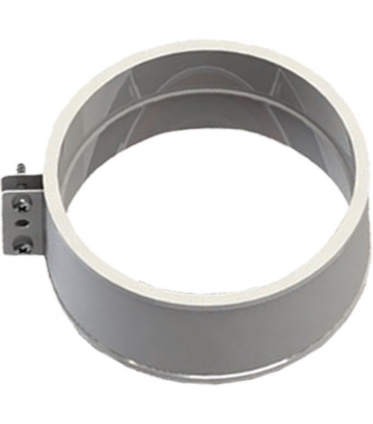 Fascetta In Acciaio Con Manicotto Per Linea Coassiale H.4 Cm