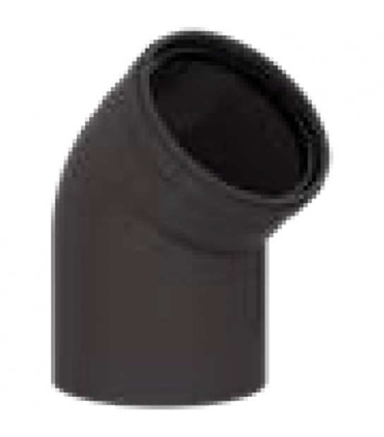 Curva A 45° Per Scarico Fumi Per Esterno Pps-Out Testa Di Moro D.80 Mm