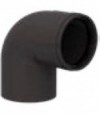 Curva A 93° Di Scarico Fumi Per Esterno Pps-Out Testa Di Moro D.80 Mm