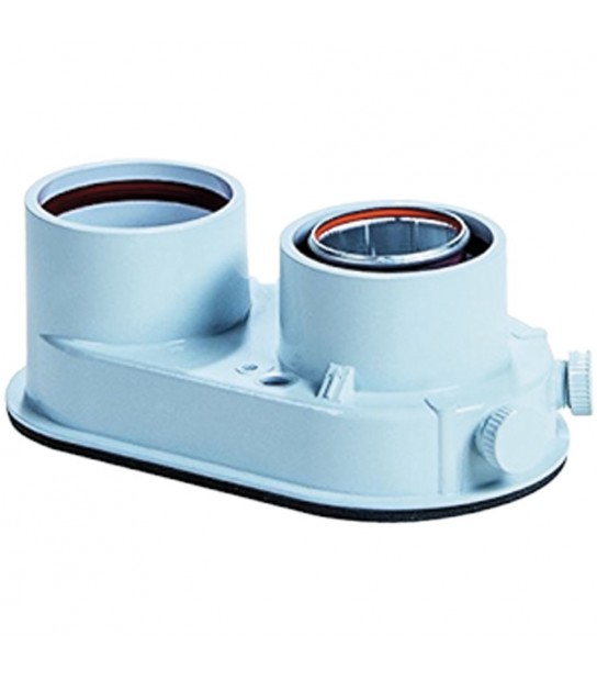 Sdoppiatore Per Scaldabagno Turbomag Plus Con Ispezione Vaillant D.80/80 Mm