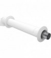 Kit Coassiale Antivento Con Curva 90° Per Scaldabagno Turbomag Plus Vaillant D.60/100 Mm