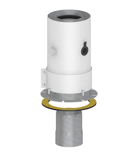 Partenza Verticale Coassiale Per Scaldabagno Opalia F D.60/100 Mm