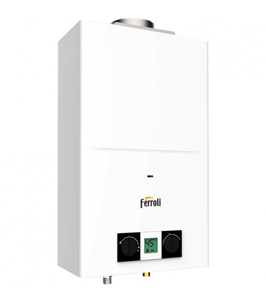 Scaldabagno A Gas Camera Aperta Pegaso Eco Low Nox 11 Lt. - Mtn