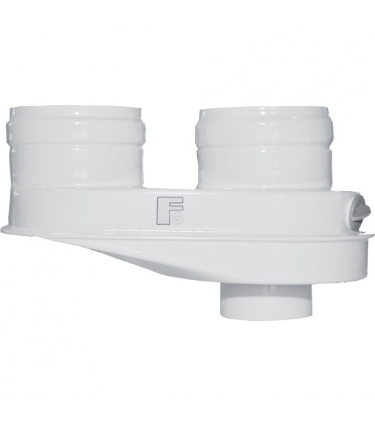 Sdoppiatore Per Scaldabagno A Gas Kona D.80/80 Mm