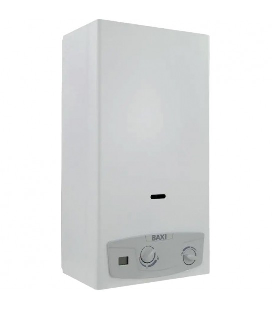 Scaldabagno A Gas Acquaprojet Blue Camera Aperta Baxi 11 Lt. - Gpl