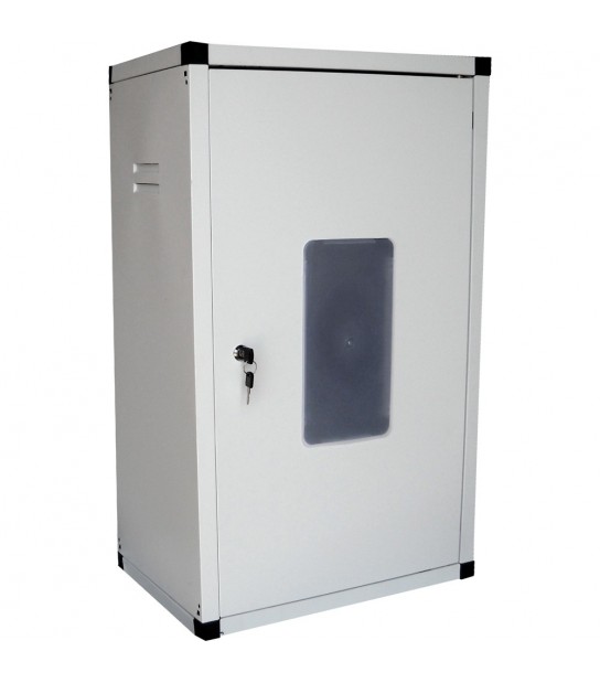 Mobile Copricaldaia In Acciaio Zincato Preverniciato Bianco Coibentato H.1020 X L.550 X P.430 Mm