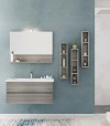Legnobagno Express Soft 10 100cm Eucalipto Grigio